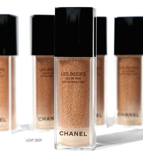 chanel les beiges eau tent|Chanel Les Beiges deep.